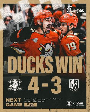 Image post by @anaheimducks on Instagram