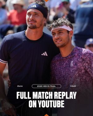 Image post by @rolandgarros on Instagram