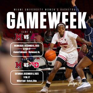Image post by @MiamiOH_WBB on Twitter