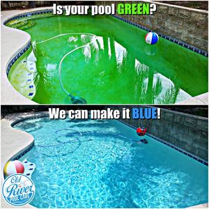 Image post by @OldRiverPoolCare on Facebook