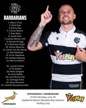 Image post by @barbarians_fc on Instagram