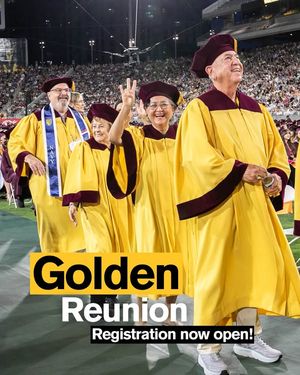 Image post by @ASUAlumni on Facebook