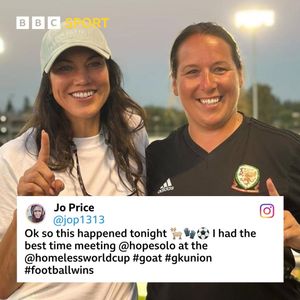 Image post by @bbcsportwales on Instagram