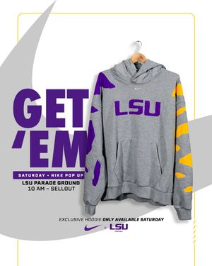 Image post by @LSUfootball on Twitter/X