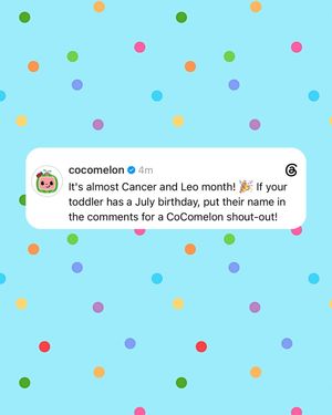 Image post by @cocomelon on Instagram