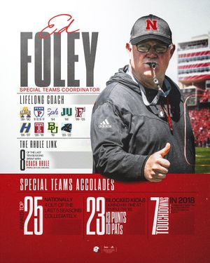 Image post by @HuskerFootball on Twitter