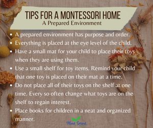 Image post by @mindsproutmontessori on Instagram