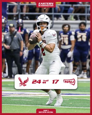 Image post by @ewu_football on Instagram