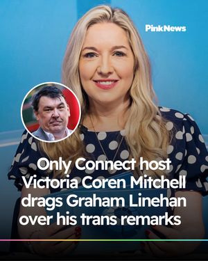Image post by @pinknews on Instagram