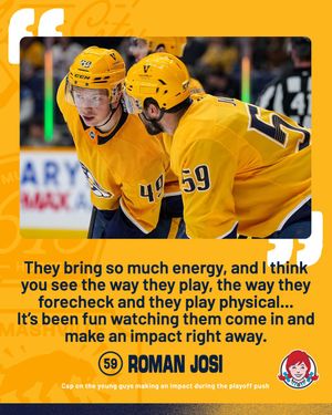 Image post by @PredsNHL on Twitter