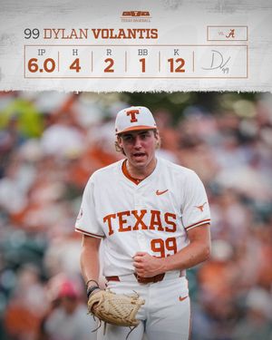 Image post by @TexasBaseball on Twitter