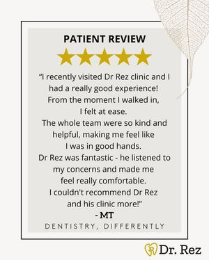 Image post by @drrezdental on Facebook
