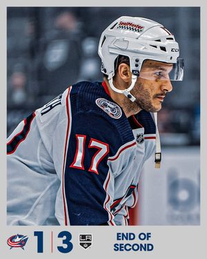 Image post by @BlueJacketsNHL on Twitter