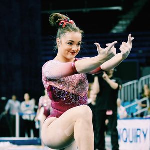 Image post by @ou_wgymnastics on Instagram