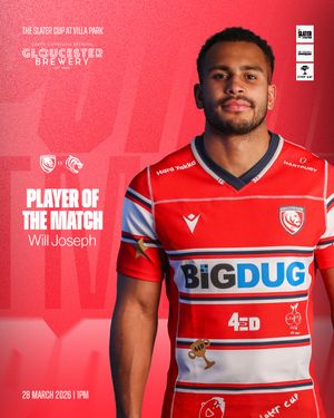 Image post by @officialgloucesterrugby on Instagram