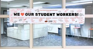 Image post by @Office of Student Success on Facebook