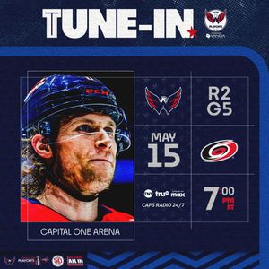 Image post by @Capitals on Twitter/X