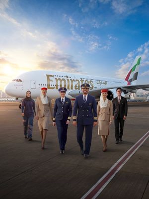 Image post by @emirates on Instagram