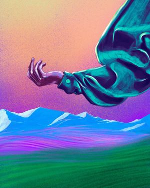 Image post by @rishaaart on Instagram
