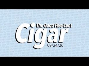 Video post by @goodfivecentcigar on YouTube