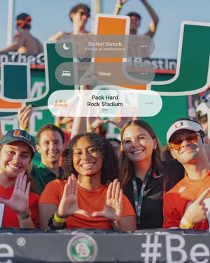 Image post by @univmiami on Instagram