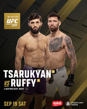 Image post by @ufc on Instagram