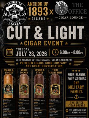 Image post by @theofficecigarlounge1 on Instagram