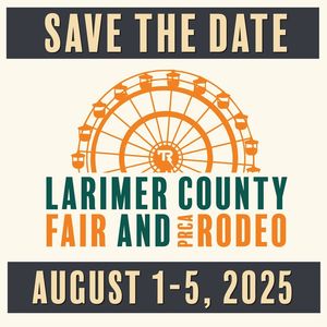 Image post by @LarimerCountyFairAndRodeo on Facebook