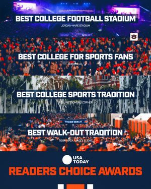 Image post by @auburntigers on Instagram