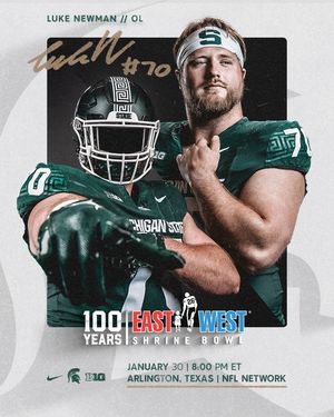 Image post by @msu_football on Instagram