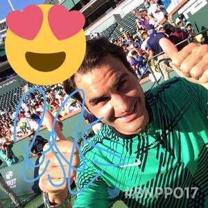 Image post by @BNPPARIBASOPEN on Twitter