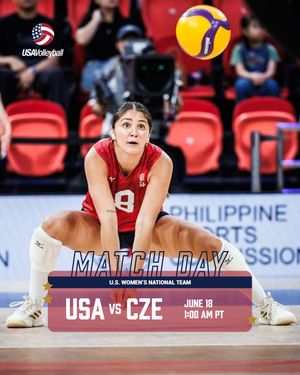 Image post by @usavolleyball on Instagram