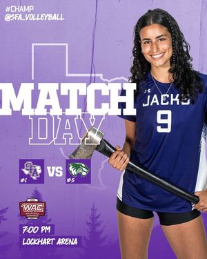 Image post by @sfa_volleyball on Instagram