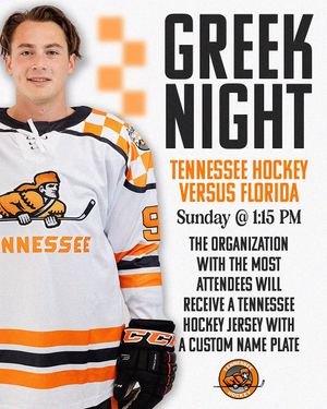 Image post by @tennesseehockey on Instagram