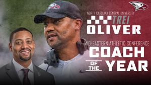 Image post by @NCCUAthletics on Twitter