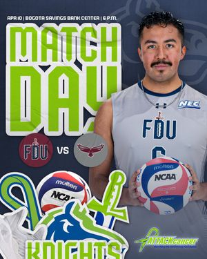 Image post by @FDUKnightsMVB on Twitter