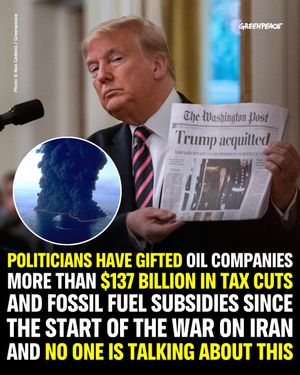 Image post by @greenpeace on Instagram