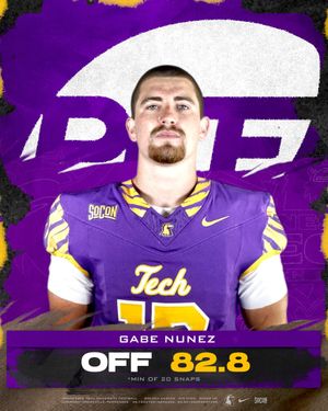 Image post by @tntech_football on Instagram