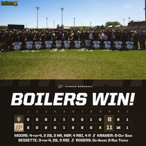 Image post by @purduebaseball on Instagram