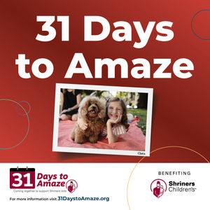 Image post by @shrinershospitals on Instagram