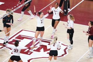 Image post by @aggievolleyball on Instagram