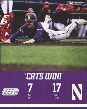 Image post by @nucatsbaseball on Instagram