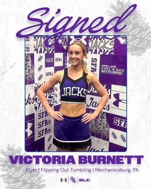 Image post by @sfa_cheer_ on Instagram