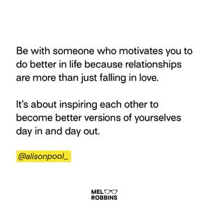 Image post by @melrobbins on Instagram