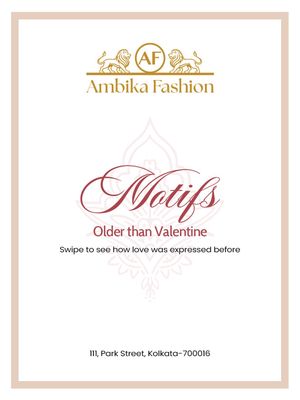 Image post by @ambika_fashion_kolkata on Instagram