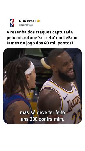 Image post by @nbabrasil on Instagram