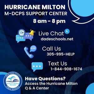 Image post by @miamischools on Facebook