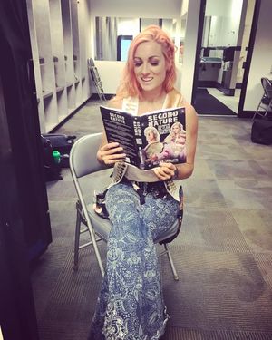 Image post by @beckylynchwwe on Instagram