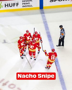 Image post by @nhlflames on Instagram
