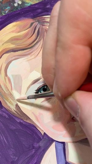 Video post by @RichPellegrinoArt on Facebook